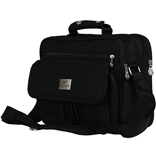 XXL BAG TASCHE FLUGBEGLEITER MESSENGER UMHÄNGETASCHE ARBEITSTASCHE HERRENTASCHE - 5