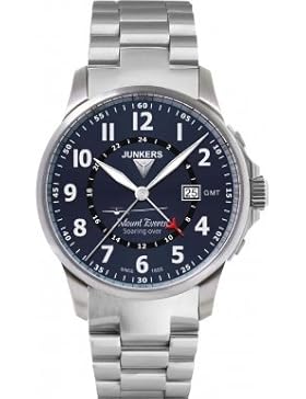 Junkers Herren-Armbanduhr Analog Quarz Edelstahl 6844M3