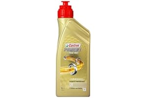 2PARTS Olio CASTROL Power 1 Racing 2T 2 Tempi Miscela Moto Scooter Sintetico 1L, 1 LITRO