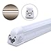 Produktbild 2er x Auralum® 60/90/120CM T5 8W LED Röhre Tube Leuchtstoffröhre Rohre Naturweiß (4000-4500K)Unterbauleuchte Bürobeleuchtung Leuchtstofflampe Innenbeleuchtung mit Fassung