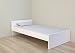 Produktbild Best For Kids Simple Kinderbett 90x200 cm Weiß inklusiv Lattenrost