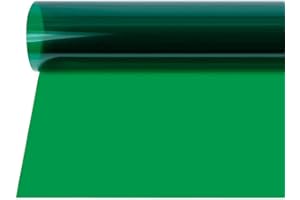 Selens Films de Couleur Professionnels Transparents 40 x 50 cm - Correction des Couleurs - pour Studio Photo, Studio, Stroboscope, Flash - Vert foncé