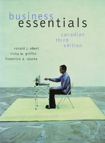 Business Essentials, Third Canadian Edition