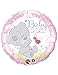 Produktbild Qualatex Folienballon 28162 Tiny Tatty Teddy Baby Mädchen, 45,7 cm farbenreiche