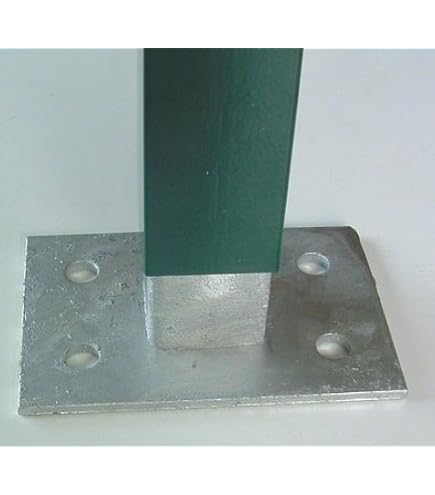Saetta A L In Ferro Plastificato Verde ITALFROM - Altezza 120 Cm, Per Sostegno Recinzioni