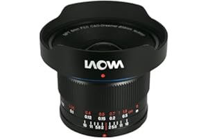 BINORCA Venus LA0WA 6 mm f/2 Zero-D Superweitwinkel-Objektiv mit großer Blende für M43 MFT Mount Kamera