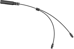 SENA 10R-A0101 Câble-Adaptateur Intra-Auriculaire pour 10R, Noir