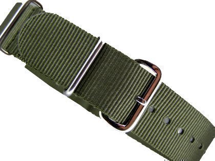 VK von Buran01.com Militr Nylon Uhrenarmband olive-grn 22mm VK von Buran01.com Militr Nylon Uhrenarmband olive-grn 22mm