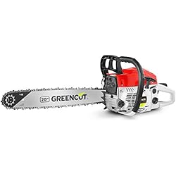 Greencut GS620X - Tronçonneuse thermique 62cc 3,8cv 3,8cv lame 20" legere puissante