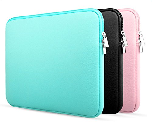 Hosaire Laptop Tasche Mode Rechteck Computer Carrying Bag Tasche für Laptop/Tablet/Notebook/Ultrabook mit Bildschirmdiagonale 15.6 Zoll,Schwarz - 9