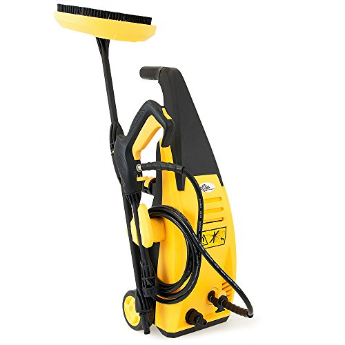 Kompakter Hochdruckreiniger 1500 Watt / 105 bar – Dreckfräse Terrassenreiniger - 2