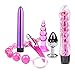 Produktbild Sayla Sexy Spielzeug für Damen Paar G-Punkt Kugel Dildo Vibrator Anal Butt Plug Massager Sex Liebesspielzeug 6pcs