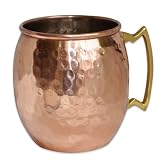 Dakshcraft ® Copper Moscow Mule Tasse Hammered Dutch Design lackiert