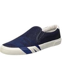 Bikkembergs Rubb-er 689 Slip On M Denim/Leather, Sandalias con Plataforma para Hombre