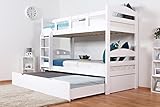 Gesamtlänge: 208 cm Stockbett für Erwachsene\