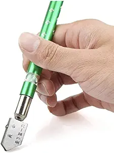 GOSHOP Heavy Duty Glass Cutter Pen Cut 3mm-12mm Professional Quality. Glass Cutter