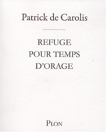 couverture de : Refuge pour temps d'orage