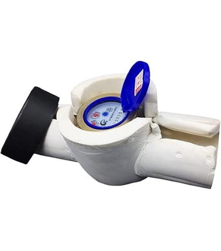 Copertura Isolante Per Contatore Acqua 55x25cm – Protezione Antigelo Invernale Impermeabile Blu