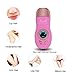 Carejoy Blue Light Hair Removal Painless Hair Remover Personal Care Professional Full Body Blue Light Heating Hair Removal Device with 4 Wide Tips, 2 Narrow Tips, 2 Buffer Pads, UK Plug (Pink)
