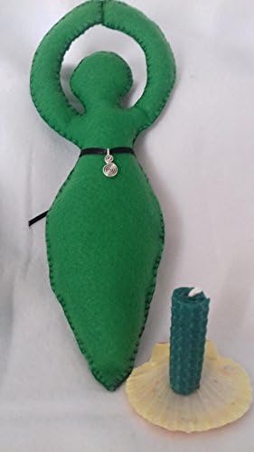 Goddess Altar Poppet &amp; Candle