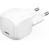 Belkin BoostCharge cube USB C wall charger, 20W USB-C charger, Apple iPhone 16, 16 Plus, 16 Plus, 16 Pro, 16 Pro Max
