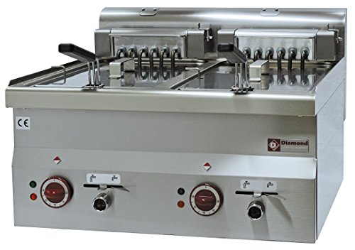 Modular Elektro Friteuse 2 Becken 10 Liter Tischgert Ohne Unterbau Gastlando