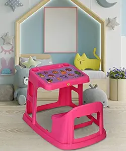 Prima Junior and Senior Kids Study Table | Play | Desk | Plastic Chair with Cup Holder from 2-5 Years Age Kids