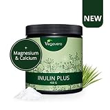 ⭐ CON CALCIO Y MAGNESIO: Nuestra inulina procede de agave orgánico procedente de Jalisco (México). Es producida exprimiendo el jugo de la planta del agave, seguido de un proceso de secado y filtrado. Incluimos calcio y magnesio porque incrementan la absorción de la inulina por parte del organismo. Ambos minerales están unidos a ácido cítrico natural, lo que los hace altamente biodisponibles.