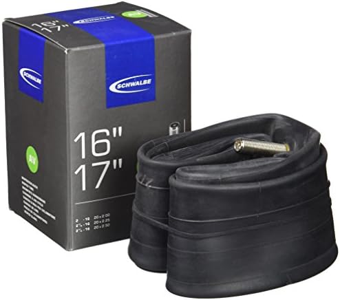 RCCB Unisex Adult Schwalbe Camere Motorcycle Tube - Black, 17-Inch