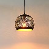 Perfekte Größe: 20cm Durchmesser Schwarz Lampenschirm ermöglicht maximale Lichtleistung. Höhe: 16cm. Einstellbare Kabellänge max. 100cm, Sie können das Kabel entsprechend Ihrer Anforderungen einstellen.