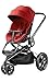 Stylish Pushchair, Unfolds Automatically At A Push Of A Button Quinny Moodd Red Rumour
