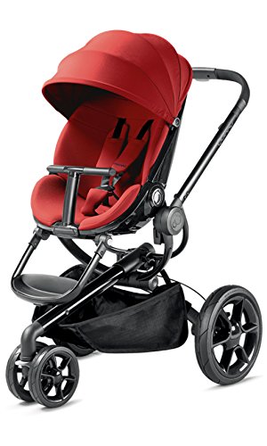 Stylish Pushchair, Unfolds Automatically At A Push Of A Button Quinny Moodd Red Rumour