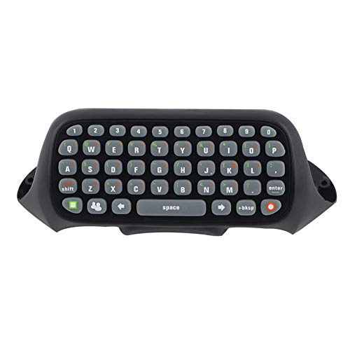 Preisvergleich Produktbild Peepheaven Wireless Controller Messenger Spiel Tastatur Tastatur ChatPad für Xbox 360 Schwarz-Schwarz