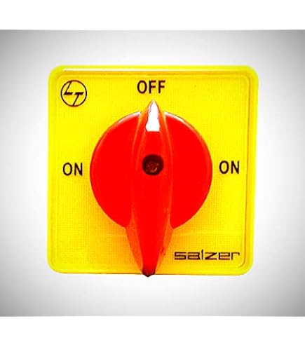 61198 63Amp SALZER (L&T) Cam Operated Rotary Switch S63 B13 2 Pole