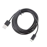 Cable extra de largo de 3 metros (10 pies) te permite jugar cómodamente.