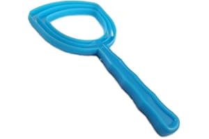 Eurosell Profi Knochenstaubentferner Metzger Metzgerei Knochen Staub Entferner Kotelettschaber Beinscheibenkratzer (2 Stück, blau)