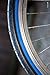Produktbild Curio UK Slick-Reifen für Mountainbike, für Fahrten auf der Straße, ls077, 26 x 2,10, mit blauem Seitenläufer
