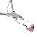 Anself Stainless Steel Cuticle Nippers Manicure Pedicure Nippers Tool