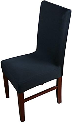 Sofa Cover 1 2 3 4 Seater Slip Cover Sofa Couch Stretch Elastic Fabric Sofa Protector (One Size, Black Chair)