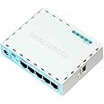 MikroTik RB750GR3 Built-in Ethernet Connector Turquoise - White Cable Router RB750GR3