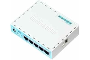 MikroTik rb750gr3 Ethernet Incorporado Turquesa – Blanco Cable Router, rb750gr3
