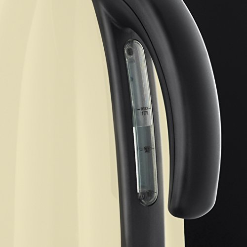 Russell Hobbs 18943-70 Colours Classic Cream Wasserkocher, herausnehmbarer Kalkfilter, Kabellos, 2,200 Watt - 4