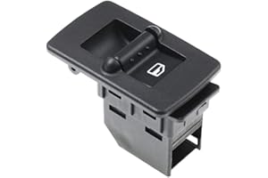 SISS Fensterheberschalter passend für Volkswagen Käfer Beetle 1998-2010 ersatz für 1C0959527A 1C0959855A (Beifahrerseite - Rechts)