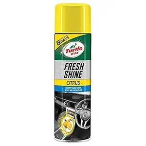 Fresh Shine Interior Car Cleaner Dashboard Plastic Restorer Citrus Perfume 500ml