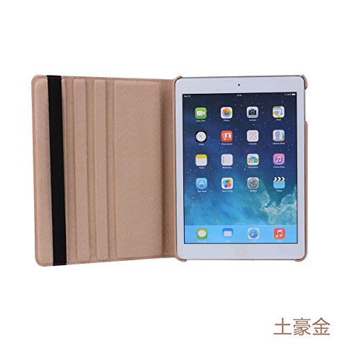 inShang Hülle für Apple iPad 2 iPad 3 iPad 4, PU Leder Tasche Hülle Skins Etui Schutzhülle Ständer Smart Case Cover für Tablet iPad, Super Automatische Einschlaf-/Aufwach funktion, 360 Grad rotierende Schutzhülle mit Standfunktion + inShang Logo hochwertigen Stylus Eingabestift Stift - 6