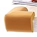 Beyondfashion 4 x Baby Corner Edge Cushions Desk Table Cover Protector Child Safety Guard - Light Brown