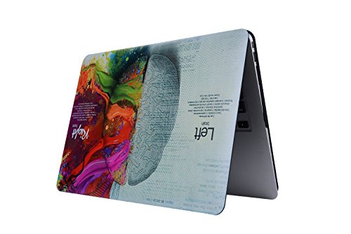 MacBook Pro 15 Retina H  lle  L2W MacBook Pro 15 4 Zoll Retina links und rechts Gehirn sch  tzend Voll Cover Vinyl Kunst Haut Aufkleber Aufkleber Hard