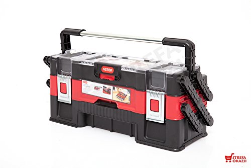 Keter Canti TRIO Organizer Werkzeugkoffer Kleinteilemagazin #17198033 - 4