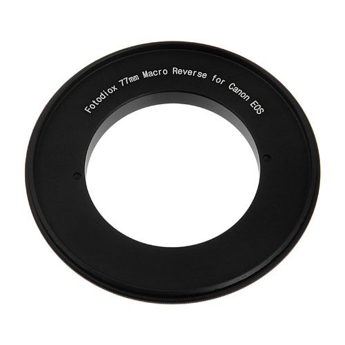 Fotodiox 77mm Macro Reverse Mount Adapter for using Canon EOS camera with 77mm filter thread lens RS.791.48 (95.00% Off) - Amazon