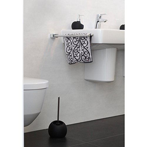 Premium WC- Bürste in edlem Design – hochwertig verarbeitete Toilettenbürste aus Dolomite Keramik – rostfreier Edelstahl Stiel – diese Klobürste ist die perfekte Abrundung Ihres Bades - 7